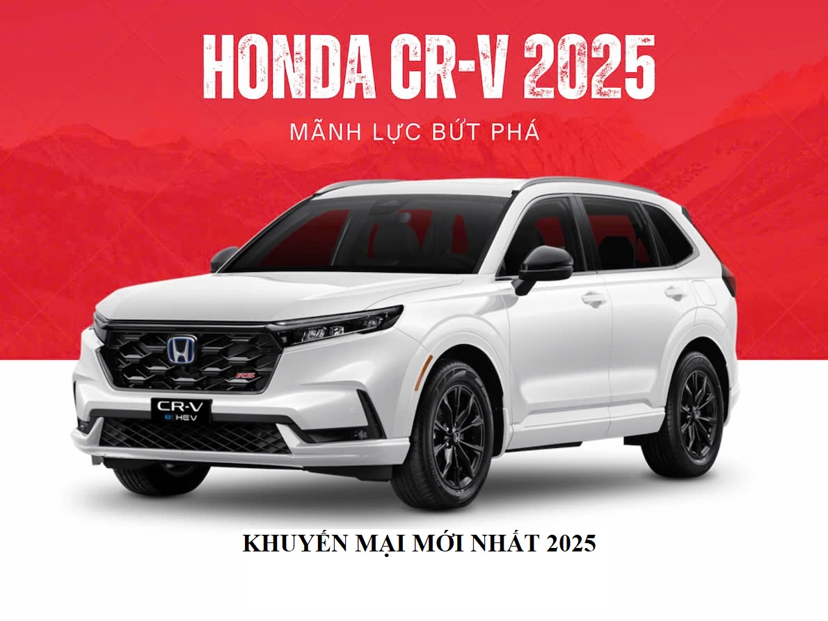 Chi tiết xe Honda CR-V LSE 2021 (bản L Special Edition): Xứng danh “kẻ đặt biệt” bnag-gia-xe-honda-crv-2025
