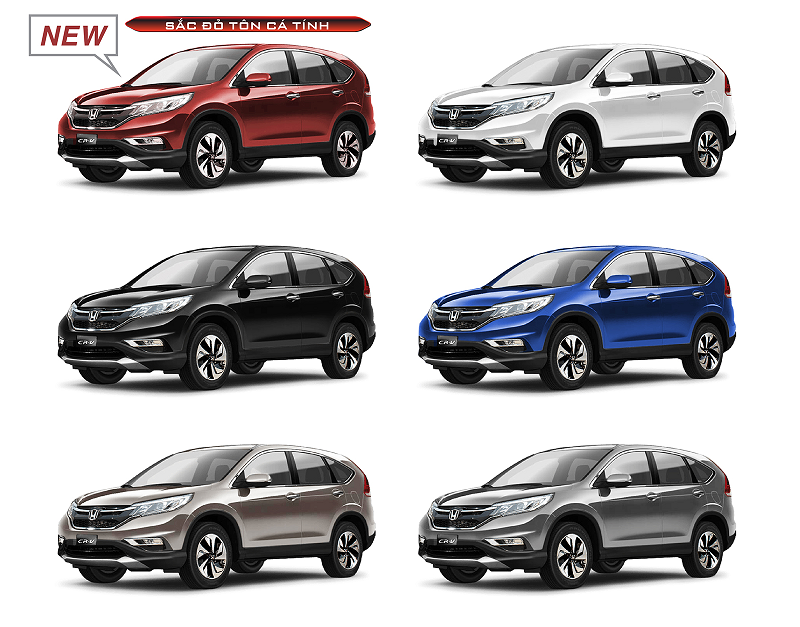 Mau-Honda-crv 2016 2017