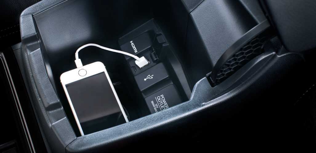 usb cho honda crv 2016