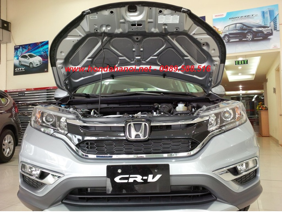 Honda CRV 2013 2014 2015 2016 2017 lắp tấm cách nhiệt nắp capo